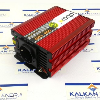 İnvertör 12 Volt 300 Watt  (Modifiye Sinüs)
