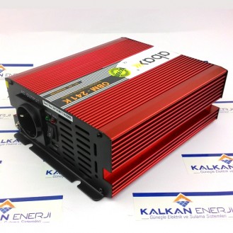 İnvertör 12 Volt 1000 Watt  (Modifiye Sinüs)
